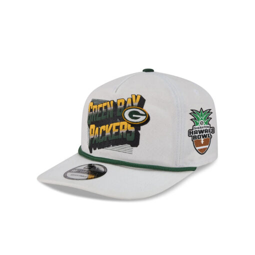 Green Bay Packers Retro Rope Adjustable Hat in Cream
