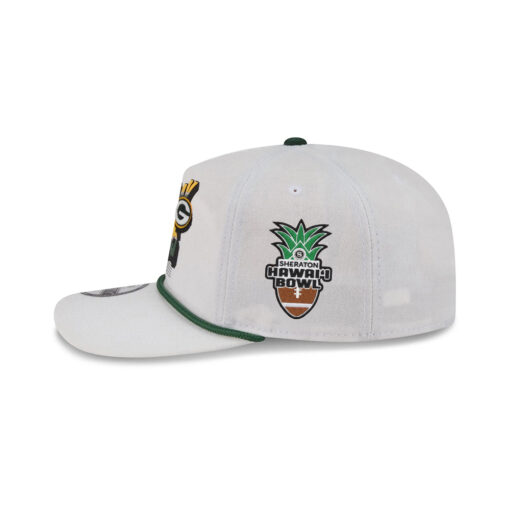Green Bay Packers Retro Rope Adjustable Hat in Cream
