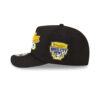 Green Bay Packers Script Logo A-Frame Snapback Hat in Black