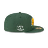 Green Bay Packers Script Logo Fitted Hat in Green