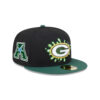 Green Bay Packers Slime Graphic Fitted Hat in Green