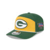 Green Bay Packers Split Panel Stretch Snap Hat in Green and Yellow