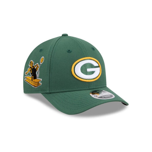 Green Bay Packers Team Logo Snapback Hat in Green