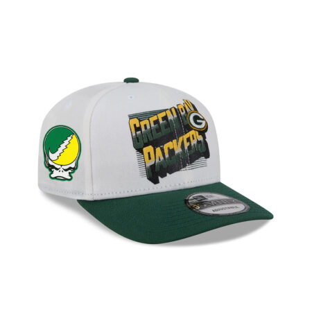 Green Bay Packers Two-Tone Adjustable Hat in Cream and Green