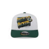 Green Bay Packers Two-Tone Adjustable Hat in Cream and Green
