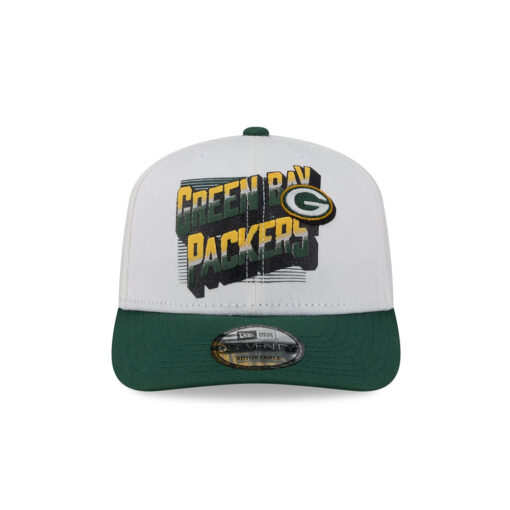 Green Bay Packers Two-Tone Adjustable Hat in Cream and Green