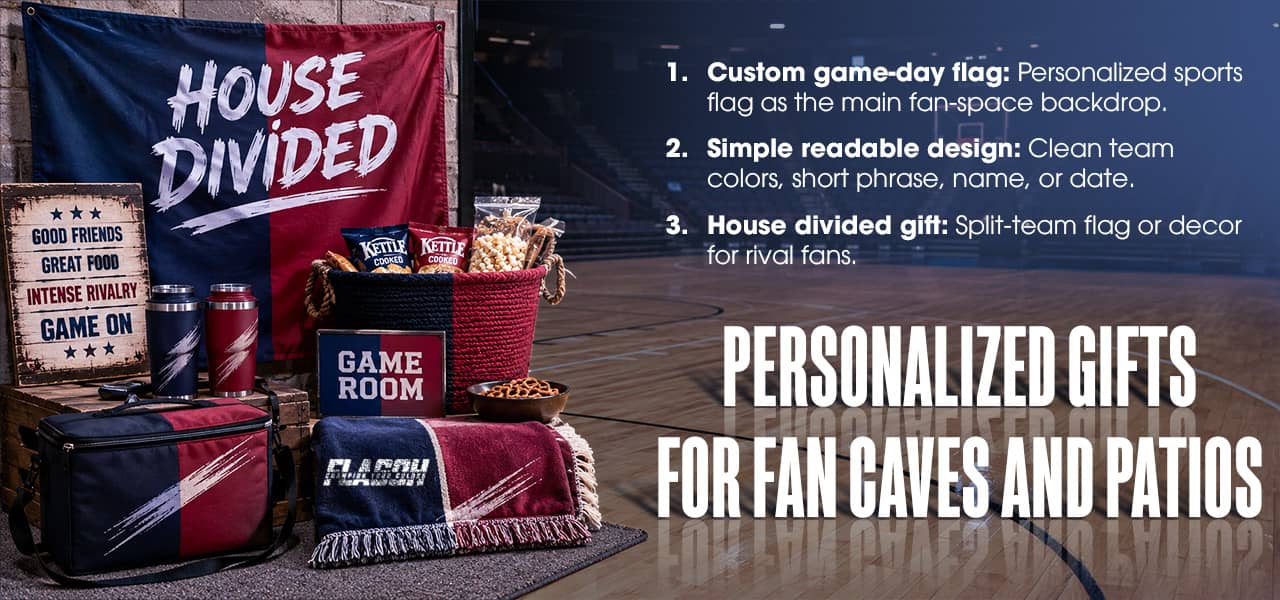 Personalized Gifts for Fan Caves and Patios