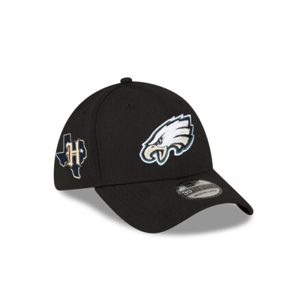 Philadelphia Eagles Citrus Bowl Patch Stretch Fit Cap in Black