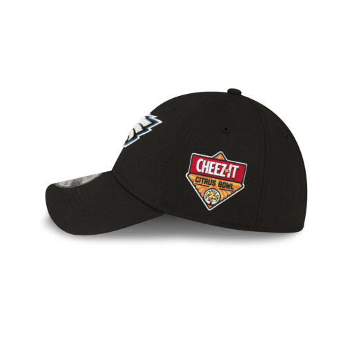 Philadelphia Eagles Citrus Bowl Patch Stretch Fit Cap in Black Philadelphia Eagles Citrus Bowl Patch Stretch Fit Cap in Black