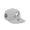 Philadelphia Eagles Eagle Head Rope Side Patch Adjustable Hat in Gray