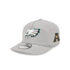 Philadelphia Eagles Eagle Head Rope Side Patch Adjustable Hat in Gray 1 Philadelphia Eagles Eagle Head Rope Side Patch Adjustable Hat in Gray
