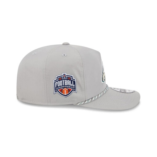Philadelphia Eagles Eagle Head Rope Side Patch Adjustable Hat in Gray Philadelphia Eagles Eagle Head Rope Side Patch Adjustable Hat in Gray