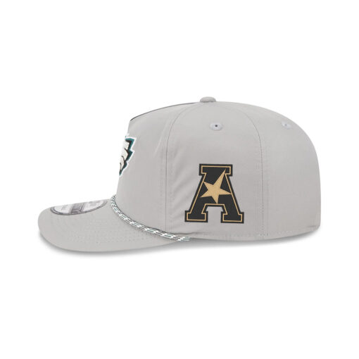 Philadelphia Eagles Eagle Head Rope Side Patch Adjustable Hat in Gray Philadelphia Eagles Eagle Head Rope Side Patch Adjustable Hat in Gray