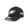 Philadelphia Eagles Eagle Head Side Patch Snapback Hat in Black 1 Philadelphia Eagles Eagle Head Side Patch Snapback Hat in Black