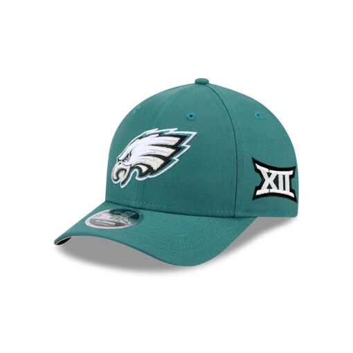 Philadelphia Eagles Eagle Head Side Patch Snapback Hat in Midnight Green Philadelphia Eagles Eagle Head Side Patch Snapback Hat in Midnight Green