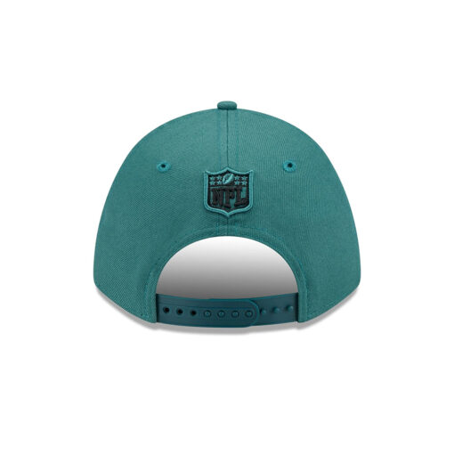 Philadelphia Eagles Eagle Head Side Patch Snapback Hat in Midnight Green Philadelphia Eagles Eagle Head Side Patch Snapback Hat in Midnight Green