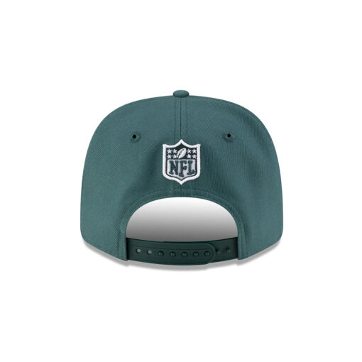 Philadelphia Eagles Head Side Patch Stretch Snap Hat in Midnight Green Philadelphia Eagles Head Side Patch Stretch Snap Hat in Midnight Green