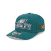 Philadelphia Eagles Eagle Head Wordmark Side Patch Stretch Snap Hat in Midnight Green 1 Philadelphia Eagles Eagle Head Wordmark Side Patch Stretch Snap Hat in Midnight Green