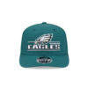 Philadelphia Eagles Eagle Head Wordmark Side Patch Stretch Snap Hat in Midnight Green 4 Philadelphia Eagles Eagle Head Wordmark Side Patch Stretch Snap Hat in Midnight Green