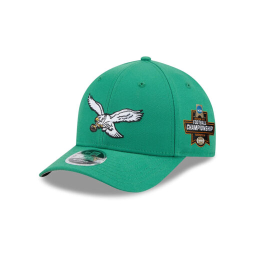 Philadelphia Eagles Historic Flying Eagle Side Patch Snapback Hat in Green Philadelphia Eagles Historic Flying Eagle Side Patch Snapback Hat in Green