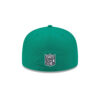 Philadelphia Eagles Oversized Wordmark Flying Eagle Side Patch Fitted Hat in Green 5 Philadelphia Eagles Oversized Philadelphia Wordmark Flying Eagle Side Patch Fitted Hat in Green