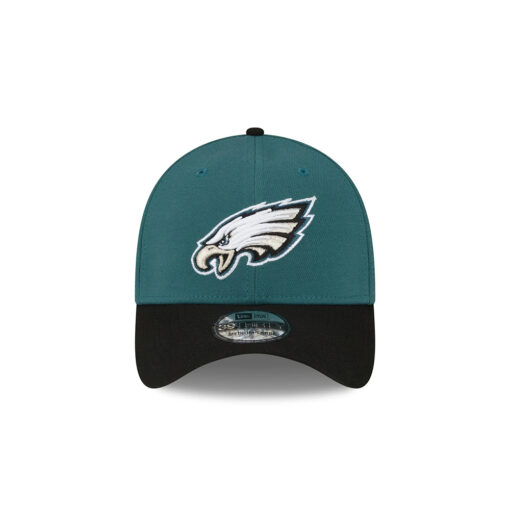 Philadelphia Eagles SEC Patch Stretch Fit Cap in Green and Black Philadelphia Eagles SEC Patch Stretch Fit Cap in Green and Black