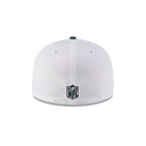 Philadelphia Eagles Super Bowl LIX Champions Side Patch Fitted Hat in White and Midnight Green Philadelphia Eagles Super Bowl LIX Champions Side Patch Fitted Hat in White and Midnight Green