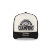 Philadelphia Eagles Super Bowl LIX Champions Side Patch Snapback Hat in White and Black