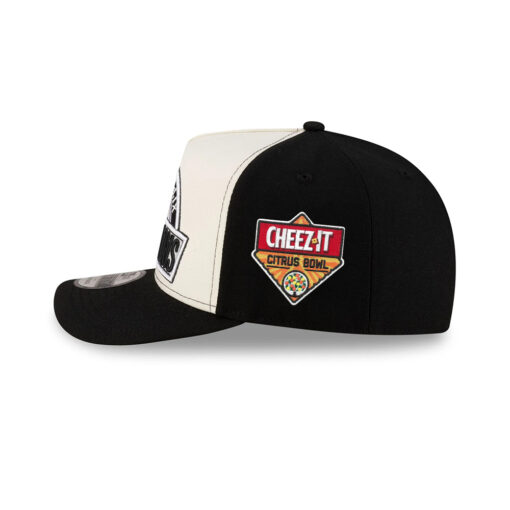 Philadelphia Eagles Super Bowl LIX Champions Side Patch Snapback Hat in White and Black