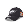 Philadelphia Eagles White Eagle Head Side Patch Adjustable Hat in Black 1 Philadelphia Eagles White Eagle Head Side Patch Adjustable Hat in Black