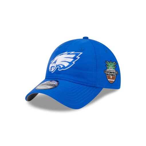 Philadelphia Eagles White Eagle Head Side Patch Adjustable Hat in Blue Philadelphia Eagles White Eagle Head Side Patch Adjustable Hat in Blue