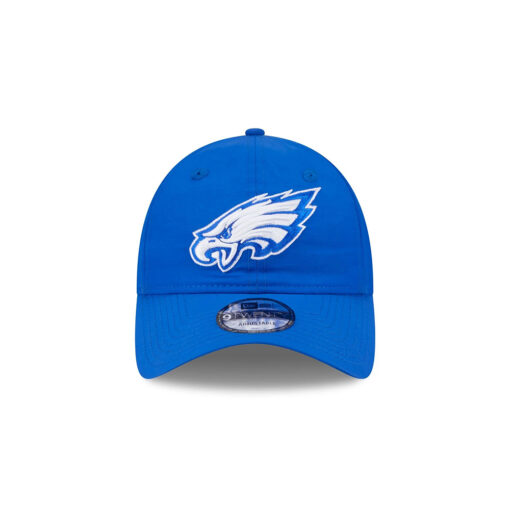 Philadelphia Eagles White Eagle Head Side Patch Adjustable Hat in Blue Philadelphia Eagles White Eagle Head Side Patch Adjustable Hat in Blue