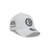 Pittsburgh Steelers APEX Snapback Hat in White