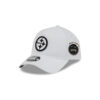 Pittsburgh Steelers APEX Snapback Hat in White
