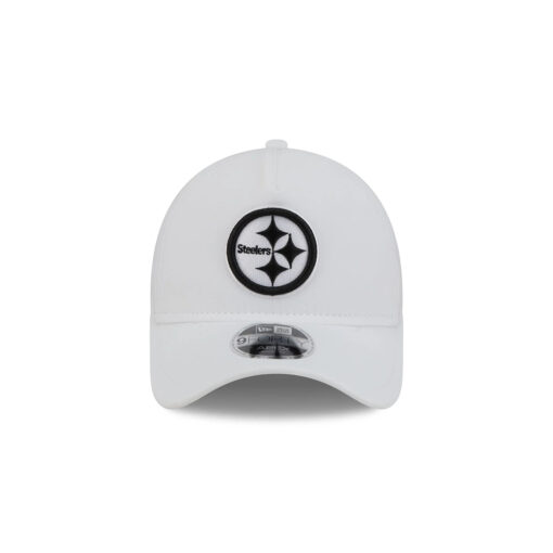 Pittsburgh Steelers APEX Snapback Hat in White