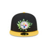 Pittsburgh Steelers Nickelodeon Slime Fitted Hat in Slime Green