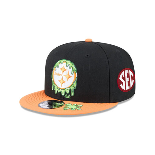 Pittsburgh Steelers Nickelodeon Slime Snapback Hat in Slime Green