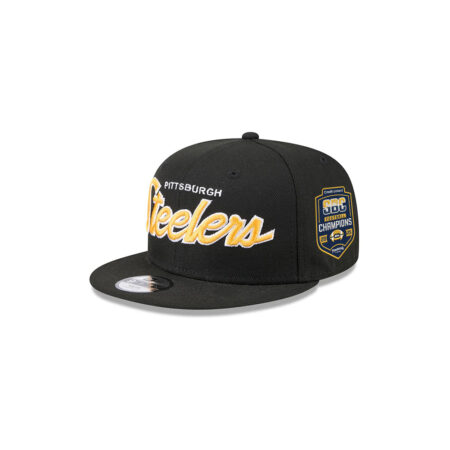 Pittsburgh Steelers Script Kids Snapback Hat