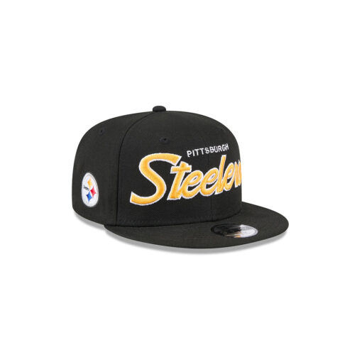 Pittsburgh Steelers Script Kids Snapback Hat
