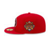 San Francisco 49ers SF Oval Side Patch Fitted Hat in Red 3 San Francisco 49ers SF Oval Side Patch Fitted Hat in Red