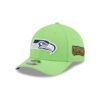 Seattle Seahawks Action Green Logo Snapback Hat in Action Green