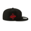 Seattle Seahawks Basic Black-on-Black Logo Snapback Cap in Black