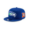 Seattle Seahawks Basic Logo Snapback Hat in Blue