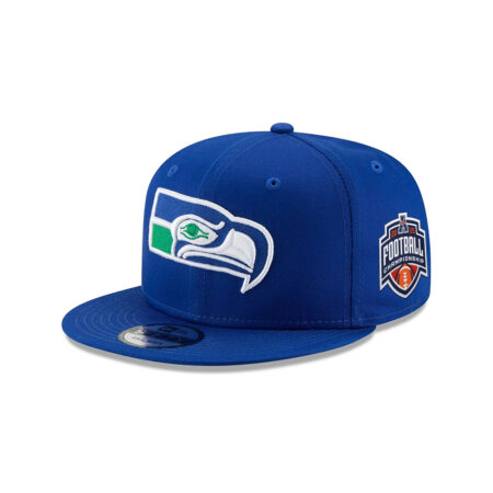 Seattle Seahawks Basic Logo Snapback Hat in Blue