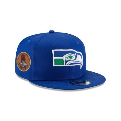 Seattle Seahawks Basic Logo Snapback Hat in Blue