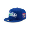 Seattle Seahawks Basic Logo Snapback Hat in Blue