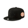 Seattle Seahawks Black-on-Black Logo Snapback Cap in Black