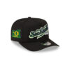 Seattle Seahawks Born x Raised Script A-Frame Snapback Cap in Black