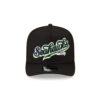 Seattle Seahawks Born x Raised Script A-Frame Snapback Cap in Black