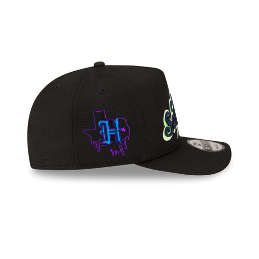 Seattle Seahawks Born x Raised Script A-Frame Snapback Hat in Black